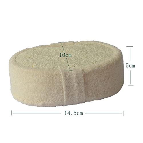 Cepillo de masaje saludable contra la piel seca usando esponja de baño luffa 2