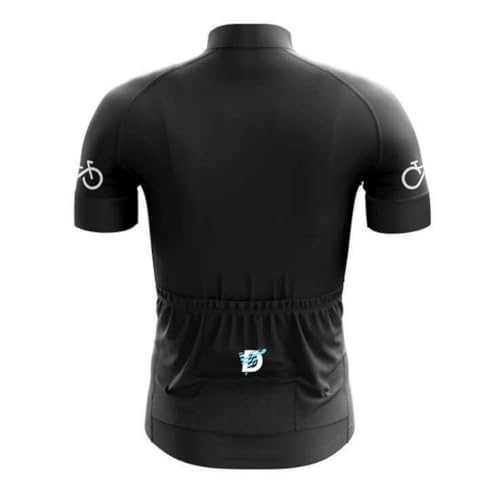 Conjunto Ciclismo Bike Forever Camisa Manga Curta c/Bermuda Decole Dry Fit Uv Mtb