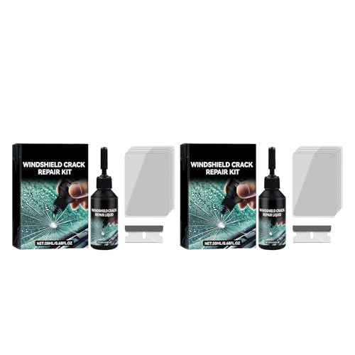 Windshield Crack Repair Kit, 2 Packs, 2026 New...