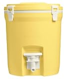 Stanley Adventure Fast Flow Water Jug 2 Gallon | Leakproof Ice Water Dispenser | Insulated Beverage Cooler | Easy Pour Spigot And Latched Foam Lid | Bpa-Free | Daffodil