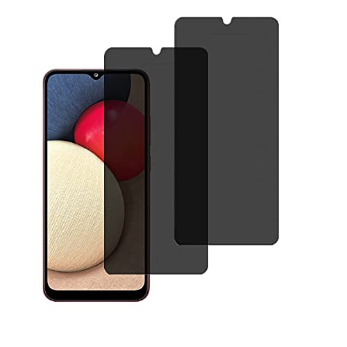 Verre trempé pour Galaxy A02S avec verre trempé ultra-fin 9H de qualité supérieure
