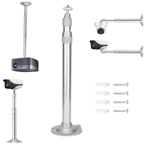 Yosoo Health Gear Universal Projector Mount 360° Adjustable, Aluminum Alloy Mini Stand, 11 lbs Load, for Wall Ceiling LCD DLP, 30-60cm, Thread 1/4in