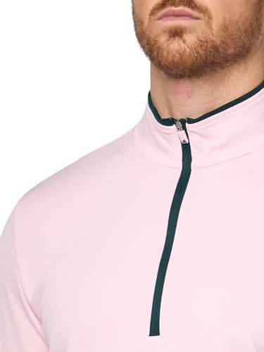 adidas Men's UPF Lightweight Quarter-Zip Pullover3