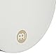 Meinl Percussion FD18T-D-TF Deep Shell Tar, Frame Drum mit Kunststofffell, 45,72 cm (18 Zoll) Durchmesser, brown burl