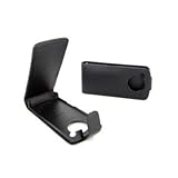 Protection intégrale Colorfone Etui à Rabat pour Samsung SGH - i8910 Omnia HD Noir en Simili Cuir