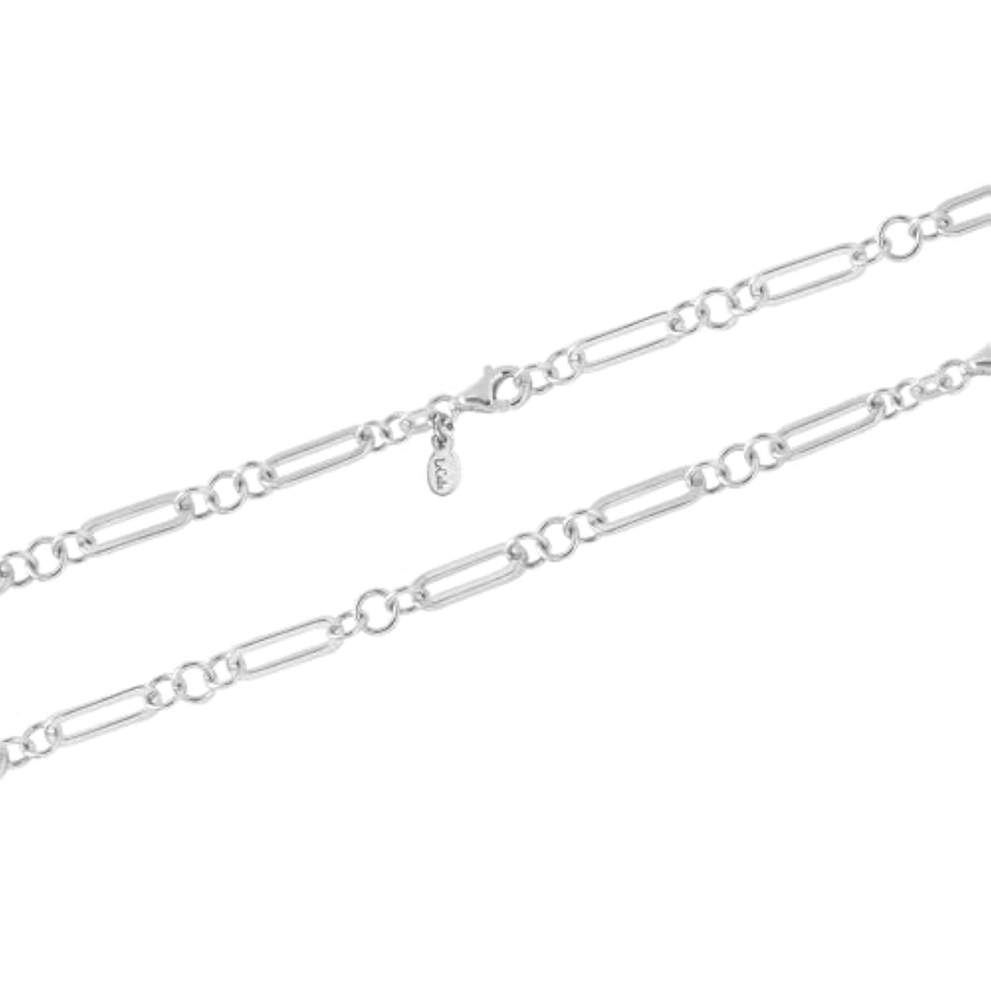 Solid 925 Sterling Silver BIS Hallmarked Necklace, 4.6MM Paperclip Link Chain
