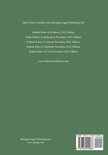 United States Bankruptcy Code; 2021 Edition