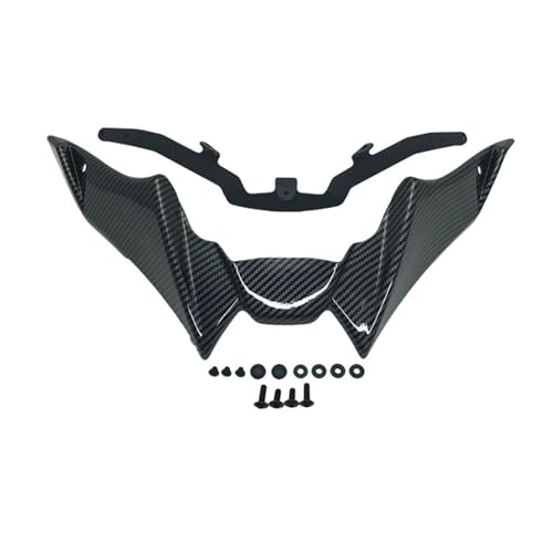 Spoiler MT-09 2021-2023 extension de bec avant garde-boue carbon look
