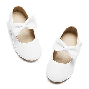 Felix & Flora Toddler Little Girl Dress Shoes – Girl Mary Jane Flats Party School Wedding