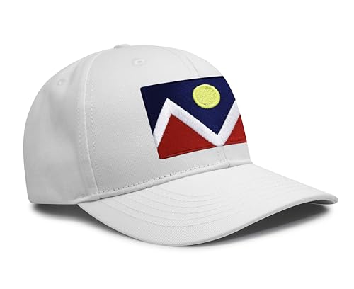 Image of International Tie City Hat for Men and Women, Adjustable Snapback Trucker Baseball Cap with Embroidered Patch
