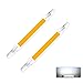 Dimmbare R7S LED Glühbirnen, ABEDOE 78mm 118mm LED Cob Lampe AC220-240V 110-140V 5W 10W Ersetzen Sie die Halogenlampe 2er Pack (kaltweiß, 5W-78mm- 230V)