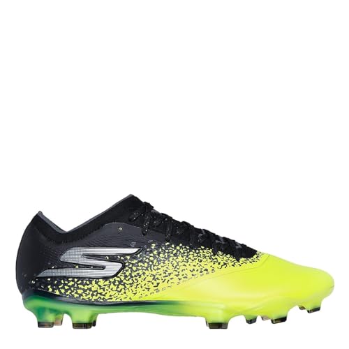 Crampons Skechers Razor 1.5 Elite FG Jaune-noir en taille 37,5 pour terrain sec