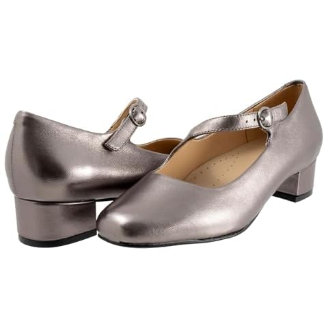 Trotters Women's Desna Pump, Pewter, 9 Cover