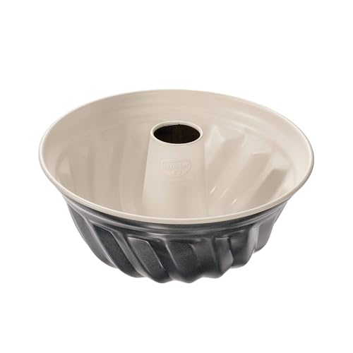 Dr. Oetker Stampo per Ciambella 22x11,5 cm, Tortiera con Rivestimento Antiaderente Rinforzato in Ceramica, Stampo da forno a Ciambella, Resistente al Calore e Anti Perdita