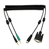 Les câbles enroulés gardent les choses bien rangées en évitant les nœuds et les entortilles