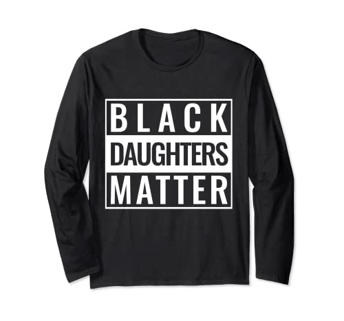 Black Daughters Materia Africa Americana BLM Nero Storia Maglia a Manica