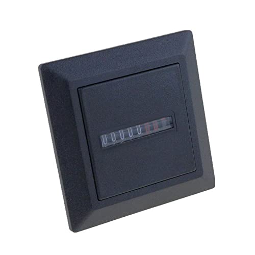 Compteur d'heures AC 24V 60Hz HM-1 carré étanche non réinitialisable