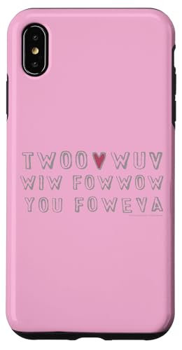 Coque iPhone XS Max Princesse Bride Twoo WUV Foweva protégeant votre smartphone
