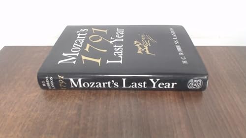 Mozart's Last Year/1791 0500014116 Book Cover