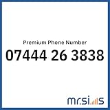 Easy Memorable Gold VIP Number Sim card UK Pay As You Go Mobile 07444263838 MR.SIMS Premium Series