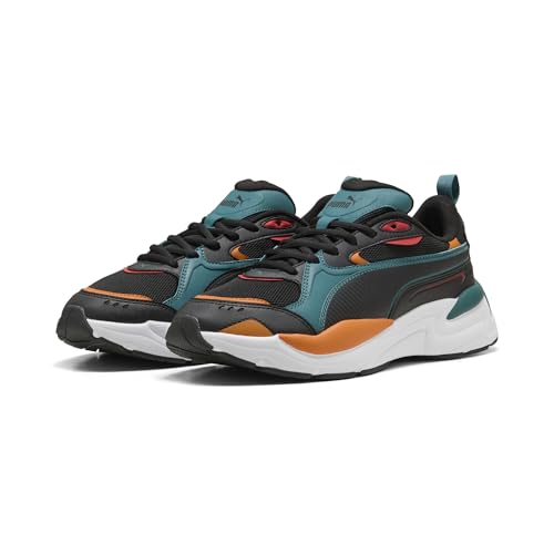 Larghezza: Regolare PUMA Sneakers X-Ray 4 Unisex 48, Emerald Ice Black Vermillion Green Orange