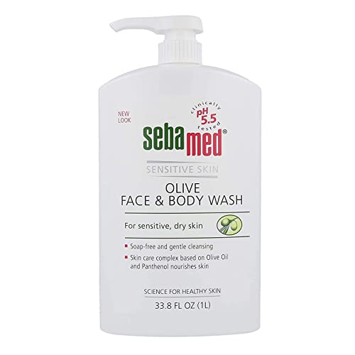 Sebamed Olive SM0208 gel douche visage et corps flacon pompe de 1000 ml
