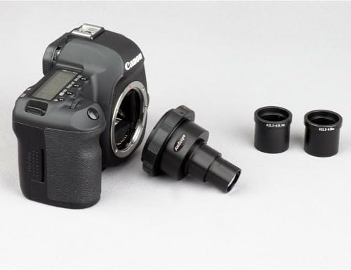 AmScope CA-CAN-SLR-III NEW Canon Camera Adapter for Microscopes - Microscope Accessory