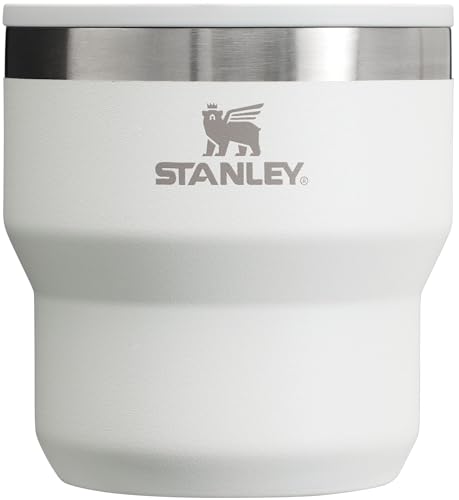 Image of STANLEY Stay-Hot Stacking Camp Cup 10 OZ Pale Pebble