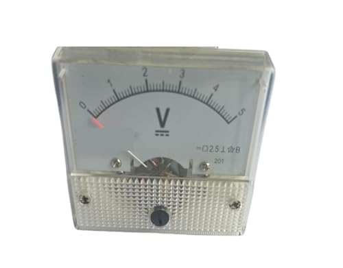 Voltmètre analogique pour résoudre les pannes de tension continue DC 50V