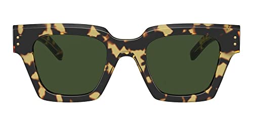 Dolce & Gabbana DG4413-337552 Sunglasses YELLOW HAVANA w/GREEN 48mm2