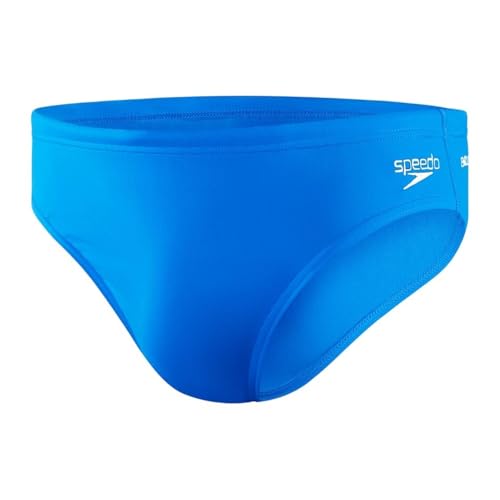 Speedo Herren Endurance+ Badehose 7 cm | Chlorbeständig | Recyceltes Material | Schwimmen Fitness | Training Schwimmbekleidung, Bondi Blue, 36