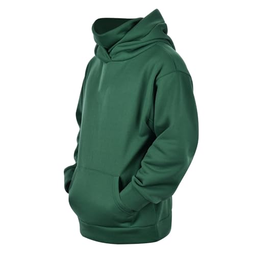Mens Casual Hooded Warm Collared Fashion Pullover Hoodie Sweatshirt Long Sleeve Outdoor Workout Tops with Pockets2