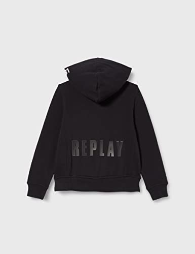 Sweatshirt à capuche Replay vêtement ado idéal pour le collège - 3