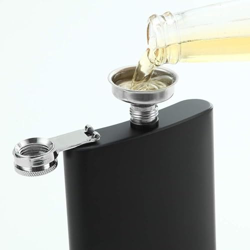 Image of Celebr8 Personalized Hip Flask for Liquor Stainless Steel (210 ML) | Custom Name Engraved Whiskey, Vodka & Wine Pocket Bottle | Beverage Holder for Men | Gift for Dad, Husband, Boyfriend & Friend