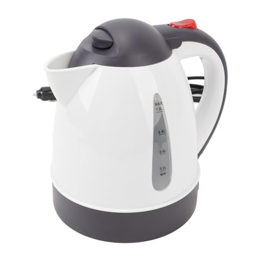Tetera eléctrica portátil para auto 1000 ml con apagado automático miniatura 2