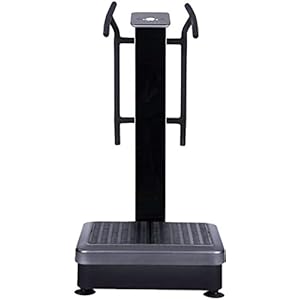Professional Dual Motor 1500W Full Body Platform Plate Exercise Fitness Machine, with 3 Vibration Modes, USB Port, 2 Speakers