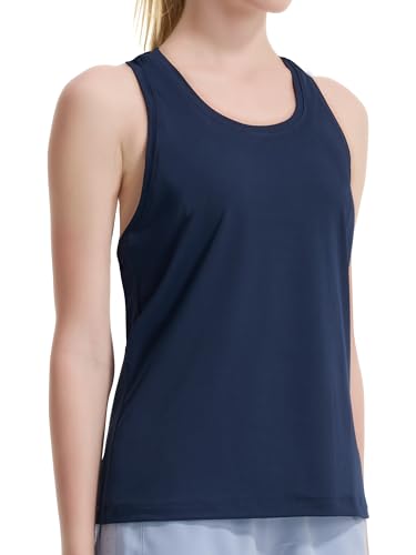 Women's Racerback Workout Tank Tops Breathable Lightweight for Running Yoga Tennis Gym & Summer Casual Wear2