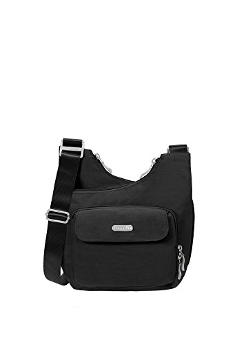 Image of Baggallini Criss Cross Crossbody Bag (One Size, Black Sand)