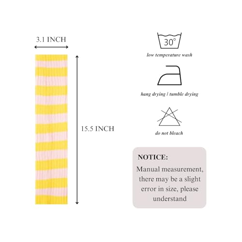 Image of Intgoodluckycc Leg Warmers for Women, Cute Knit Leg Warmer Socks for Dance