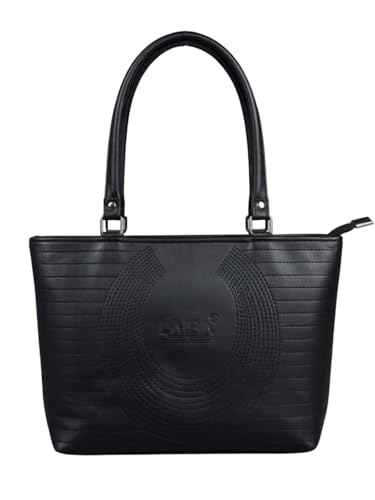 Image of GRECIILOOKS Tote Bag for Women | Tote Bag for Women Office Use | PU Leather Structured Shoulder Bags | Large Capacity Office Woman Handbag | Zipper Closure | Stylish Daily Essential Tote