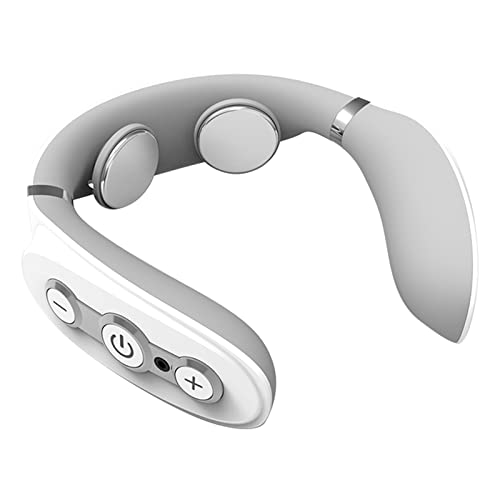 Maptag Neck Massager Pain Relief Electric Portable Neck Massager Cordless Cervical Spine Massager Neck Relax Pain Relief Device for Women Men Gift