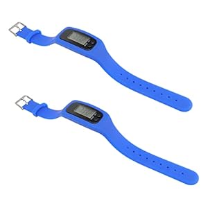 Happyyami 6 Pcs Fitness Tracker for Kids Exercise Watch Step Counter Watch Calorie Counter Fitness Watch Ladies Watches Pedometer Walking Distance Counter Digital Watch Liquid Crystal Child