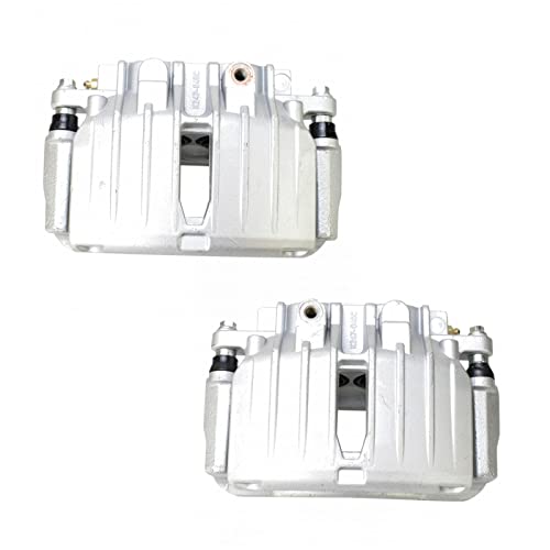 Image of TRQ Rear Brake Caliper Set Compatible with 02-06 Cadillac 00-06 Chevrolet GMC