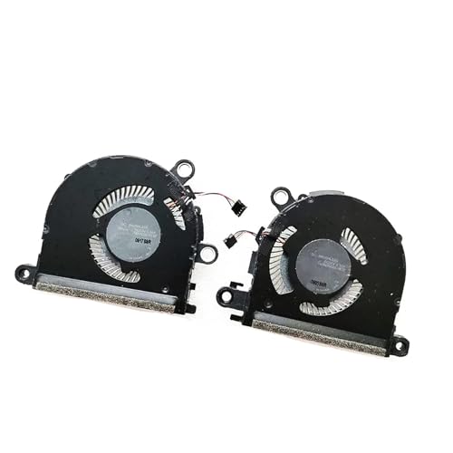 CPU GPU Cooling Fans Suitable for HP Spectre X360 13-AW TPN-Q225 Series Laptop Cooler Fan 5V 0.5A 4 PIN ND55C03-19C06 M20071-001 ND55C03-19C07 L71961-001 (CPU+GPU)