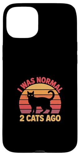 I Was Normal 2 Cats Ago �X�}�z�P�[�X iPhone 15 Plus �p