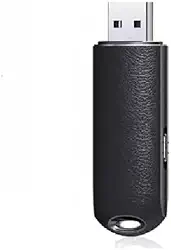 Mini gravador ativado por voz de 8 GB Unidade flash USB 2.0 dade de gravação de 96 horas Criptografia de arquivos Gravação de voz com um toque Stick Gravador de som para reuniões Trabalho Pales