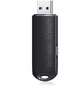 Mini gravador ativado por voz de 8 GB Unidade flash USB 2.0 dade de gravação de 96 horas Criptografia de arquivos Gravação de voz com um toque Stick Gravador de som para reuniões Trabalho Pales