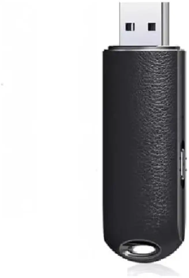 Mini gravador ativado por voz de 8 GB Unidade flash USB 2.0 dade de gravação de 96 horas Criptografia de arquivos Gravação de voz com um toque Stick Gravador de som para reuniões Trabalho Pales