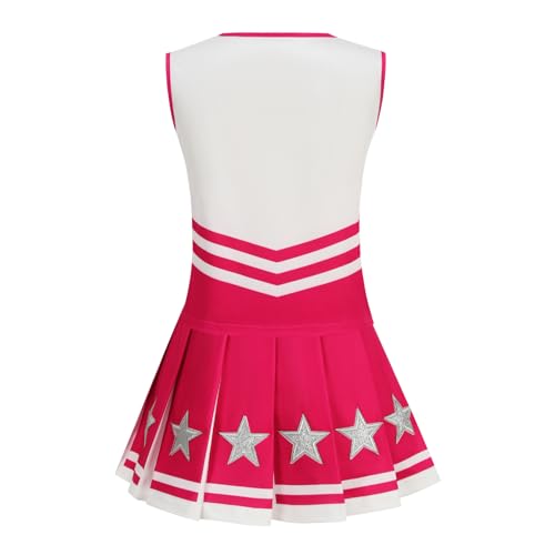 Disfraz de porrista para niñas talla 12-14 años miniatura 2