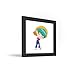 Gallery Pops Netflix KPop Demon Hunters (2025) - Chibi Saja Boys Baby Wall Art Gallery Pops Wall Art, Black Framed Version